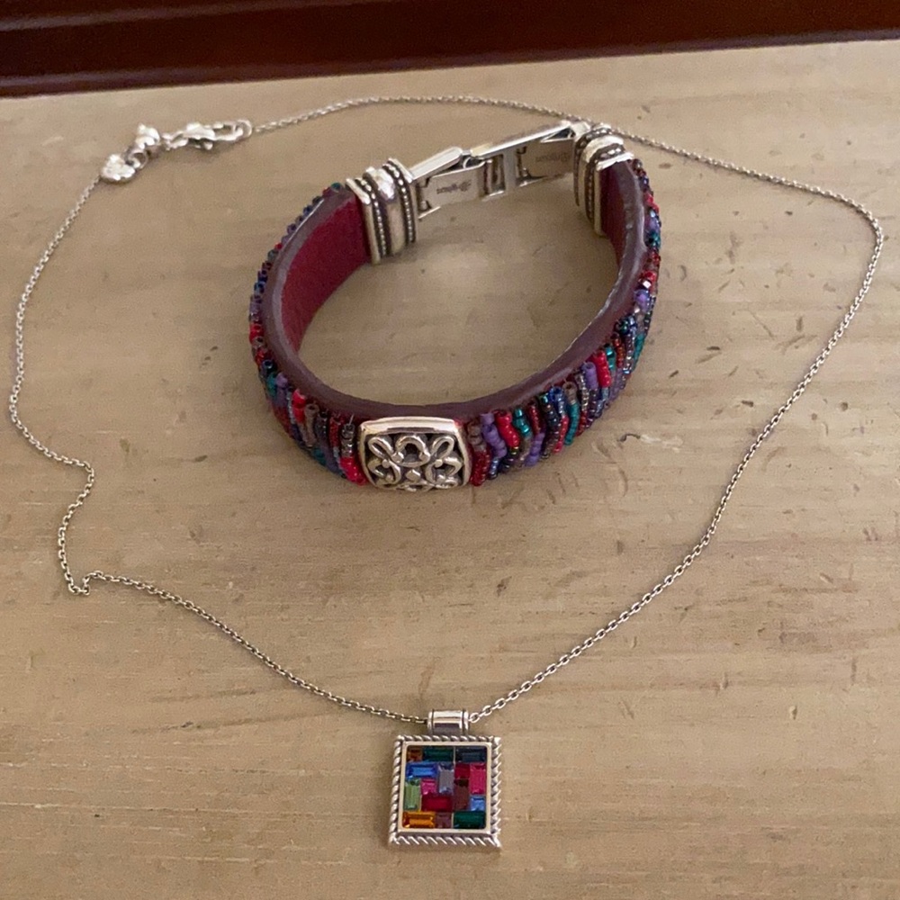 Brighton necklace snd bracelet